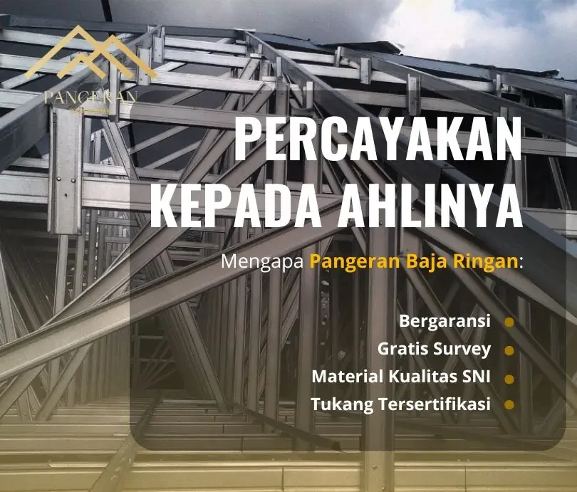 pangeran baja ringan - jasa tukang pasang atap baja ringan terbaik